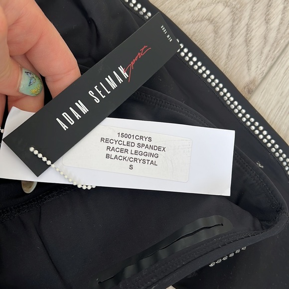 ASS Adam Selman Sport Crystal Leggings Small - Picture 4 of 5